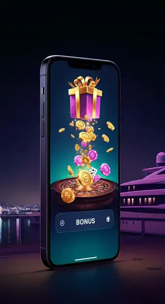An eye-catching Casino Jeetcity bonus banner showcasing cryptocurrency symbols and free spin rewards, inviting players to explore unique promotions.
